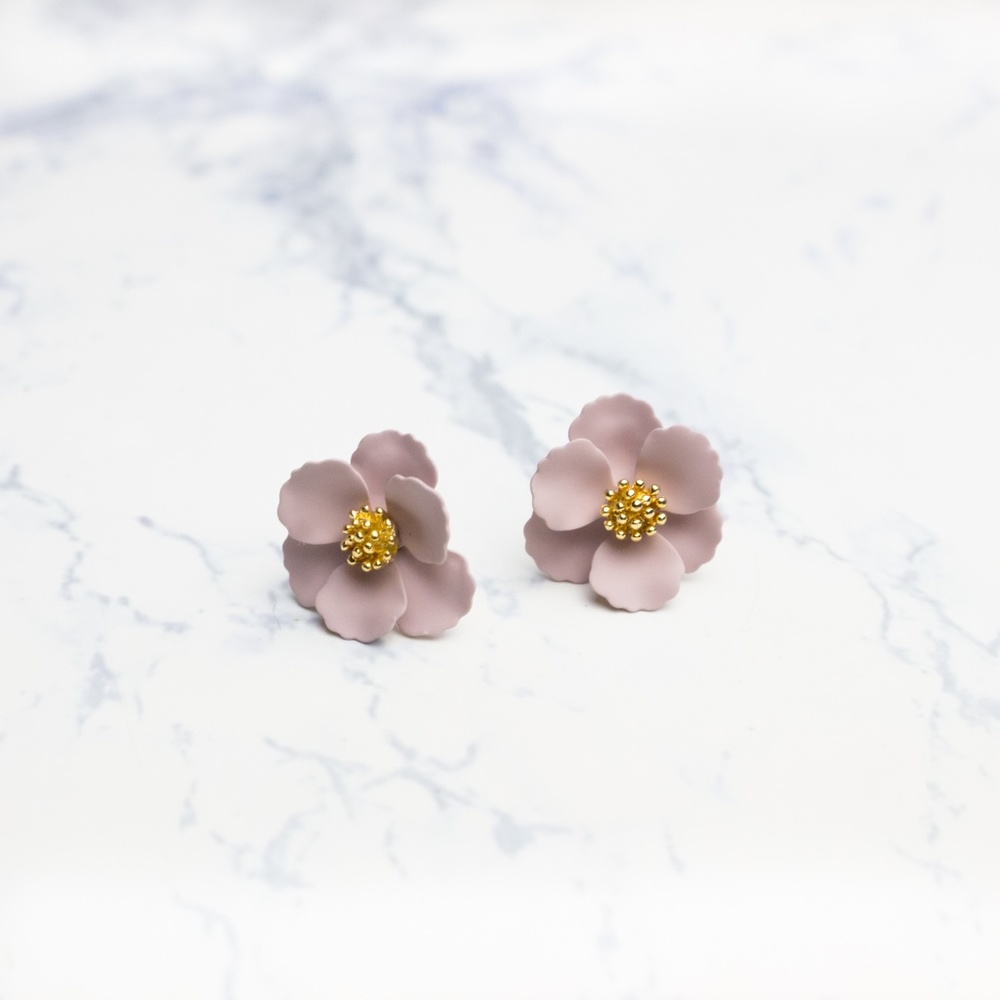 Anthro Zenzii ‘Garden Girl' Studs - Picture 7 of 8